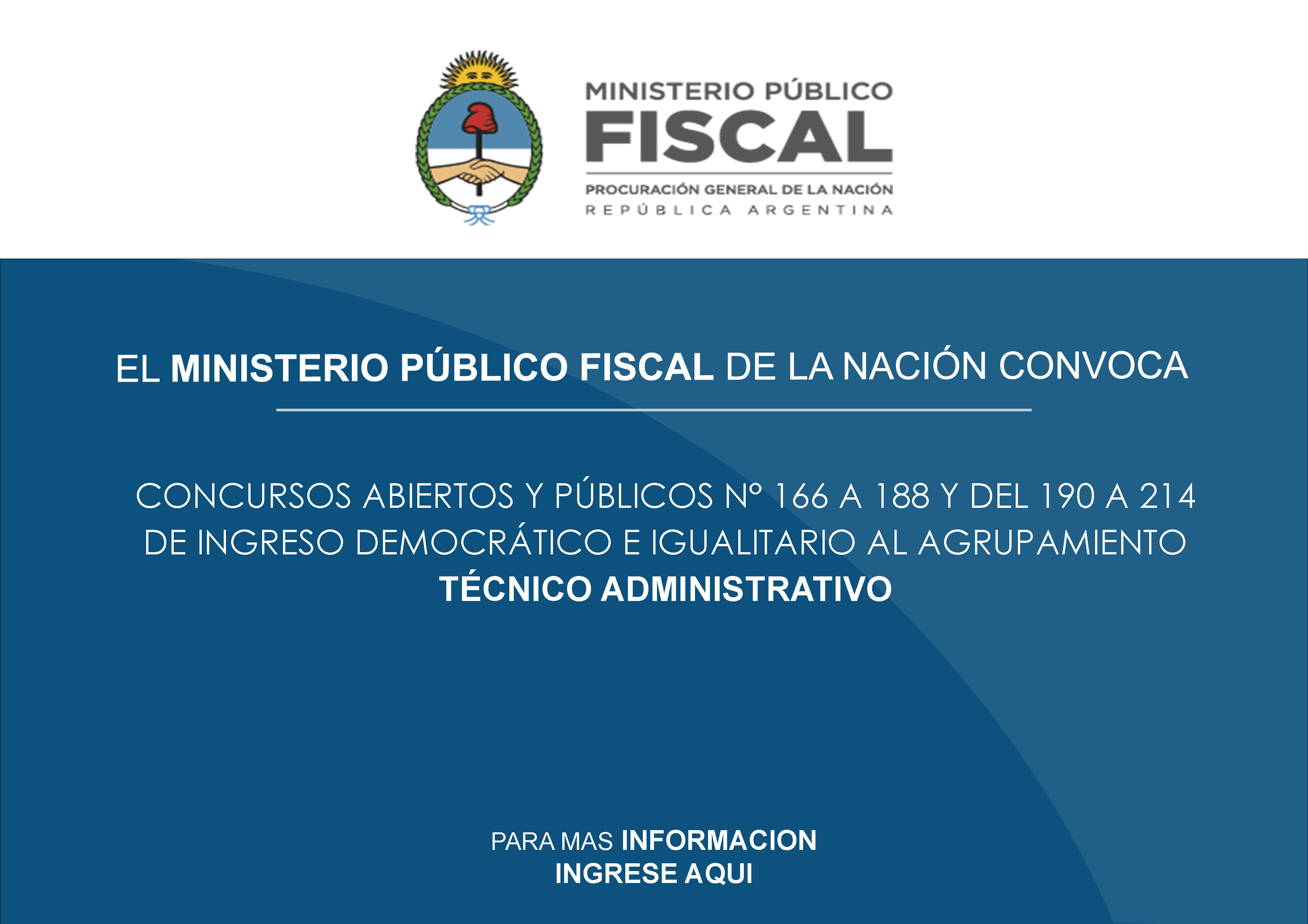 Convocatoria Tecnico Administrativo 2022