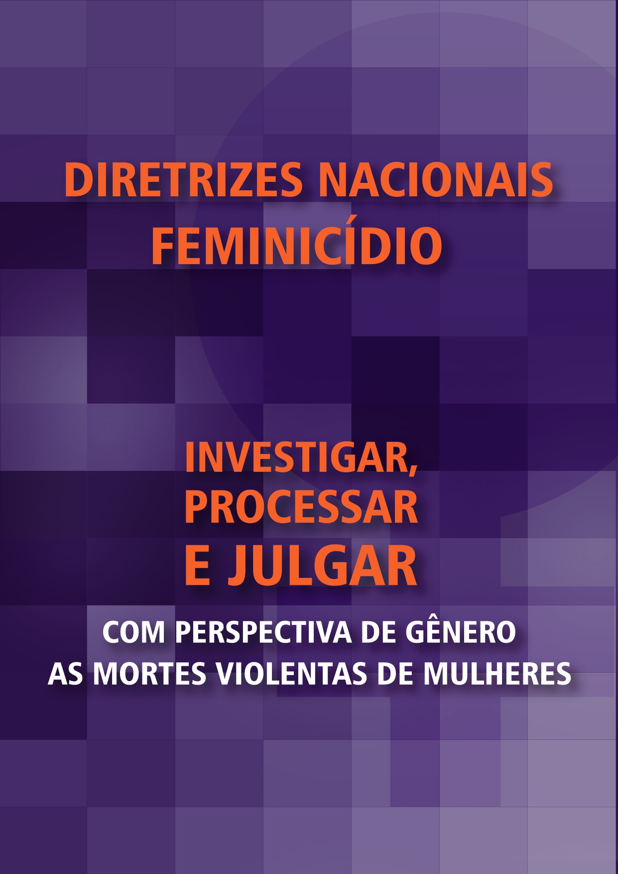 Diretrizes Nacionais para Investigar, Processar e Julgar com Perspectiva de Gênero as Mortes Violentas de Mulheres