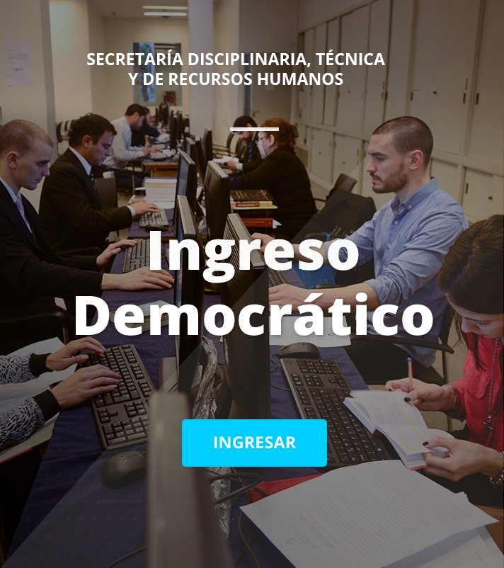 Ingresar al sistema de Ingreso Democrático