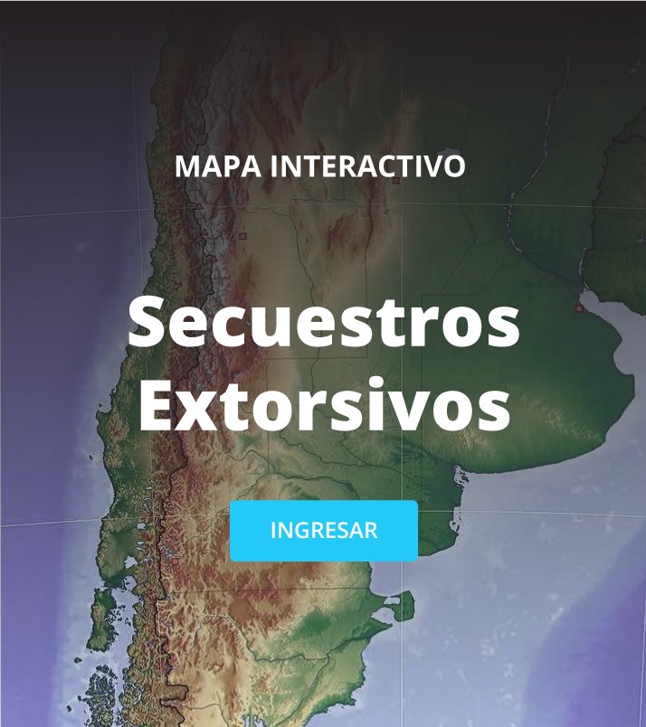 Mapa Interactivo - secuestros extorsivos