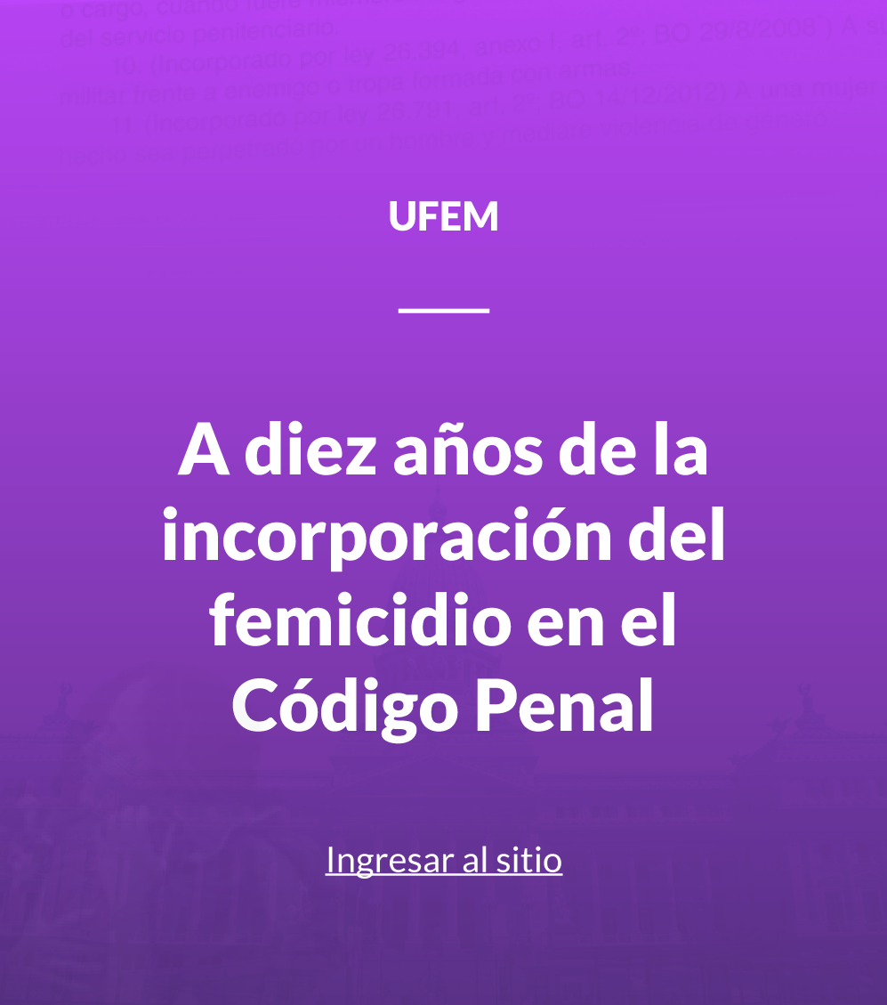 ¿Cómo investigar un femicdio?