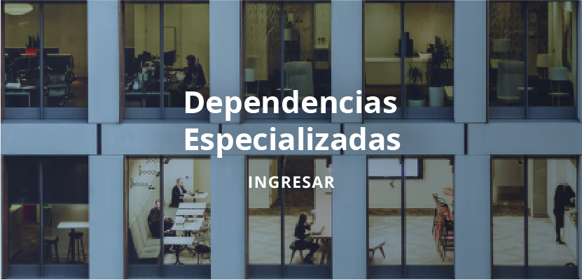 ver dependencias especializadas